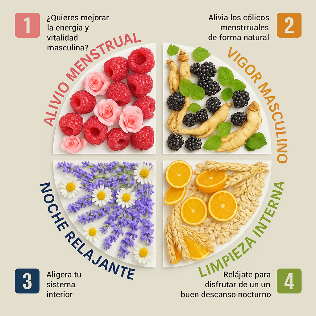 Nivelia® Té de hierbas calmante para la noche