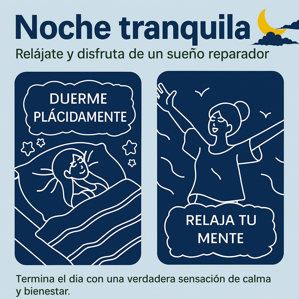 Nivelia® Té de hierbas calmante para la noche